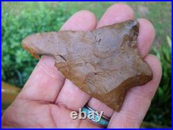 Rare 3 1/4 FOSSIL INCLUSION Georgia Florida Arrowhead 83