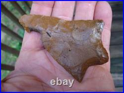 Rare 3 1/4 FOSSIL INCLUSION Georgia Florida Arrowhead 83
