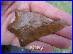 Rare 3 1/4 FOSSIL INCLUSION Georgia Florida Arrowhead 83