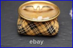 Rare ATQ Plateau Nez Perce Native American Floral Full Beaded Box Ashtray