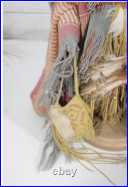 Rare Alex West Design Bear Dancer Signed Numbered Native American Doll Rare Alex West Design Bear Dancer Signed Numbered Native American Doll