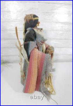 Rare Alex West Design Bear Dancer Signed Numbered Native American Doll