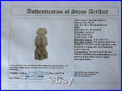 Rare Anasazi / Hohokam Human Effigy Statue, Figure, Idol, Doll, From Arizona Coa