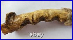 Rare Antique Native American Apache 9 Belt Knife Stag Bone Handle ca 1930