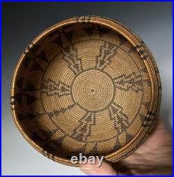 Rare Antique Native American California Basket Tubatulabal / Panamint