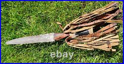 Rare Antique Native American Knife Collection Stag Bone Handle Elk Apache Dagger