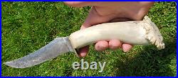 Rare Antique Native American Knife Collection Stag Bone Handle Elk Apache Dagger