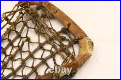 Rare Antique Native American Lacrosse Stick 46.5 Unbranded Octagonal Handle