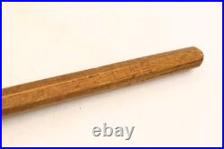 Rare Antique Native American Lacrosse Stick 46.5 Unbranded Octagonal Handle