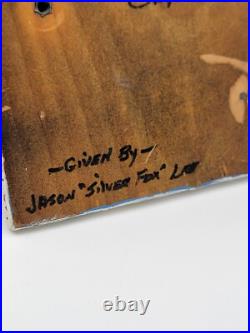 Rare Antique Native American Navajo Ceremonial Pipe W Real Turquoise On Stand