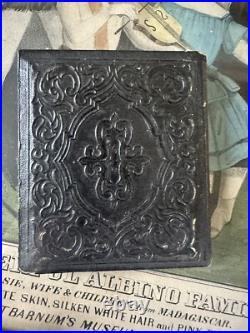 Rare Antique Native American Tintype Photo Indian Woman 1860s