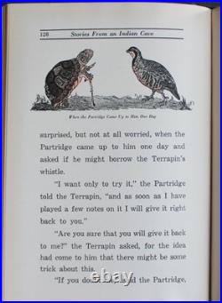 Rare Antique Old Book Cherokee Native American Indian Cave Fairy Tales 1926
