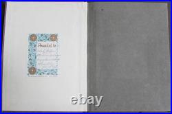 Rare Antique Old Book Story Hiawatha 1912 Native American Indian Magic Myth