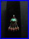 Rare-Antique-Sterling-Silver-Native-American-Large-Turquoise-And-Coral-Bead-01-ts