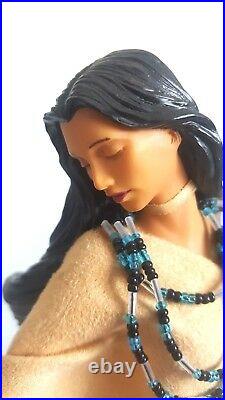 Rare Ashton Drake Native American Doll Following my Shepherd Lee Bogl Collection