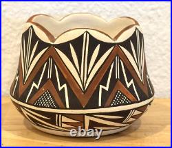 Rare B. L. (brenda) Cerno Native American Pot Pottery Acoma Pueblo New Mexico
