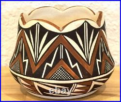 Rare B. L. (brenda) Cerno Native American Pot Pottery Acoma Pueblo New Mexico