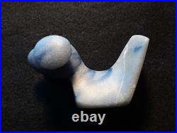 Rare! Blue Birdstone Native American Popeye Birdstone, Port-012608385