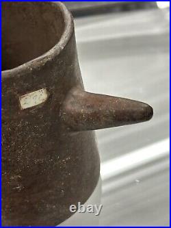 Rare Cahokia Mounds Pottery Beaker From Illlinois Ex Roy Pohler Collection