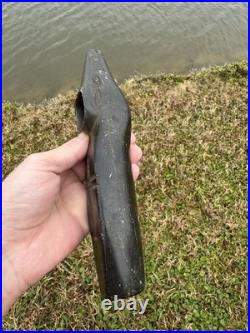 Rare Carved Native American Animal Effigy Pipe