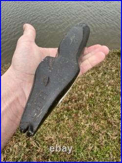 Rare Carved Native American Animal Effigy Pipe