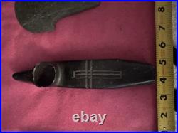 Rare Carved Native American Animal Effigy Pipe Rare Carved Native American Animal Effigy Pipe