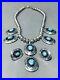 Rare-Carviso-Family-Vintage-Navajo-Turquoise-Sterling-Silver-Necklace-01-yo
