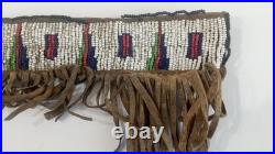 Rare Crow Beaded Hair Extension Ornament 1870-1890 Forrest Fenn Collection
