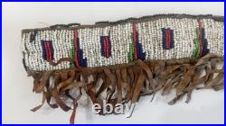 Rare Crow Beaded Hair Extension Ornament 1870-1890 Forrest Fenn Collection