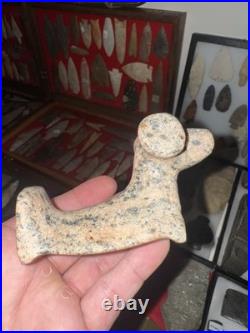 Rare Drilled Popeyed Native American Birdstone