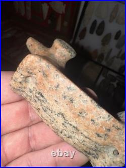 Rare Drilled Popeyed Native American Birdstone