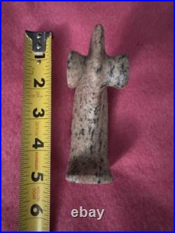 Rare Drilled Popeyed Native American Birdstone