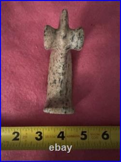 Rare Drilled Popeyed Native American Birdstone