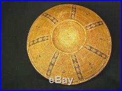 Rare Early Chumash basket, Native American Indian, circa 1840