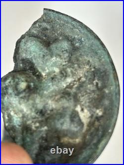 Rare Find ancient artifact authentic Medallion Seems Extremely Rare And Unique