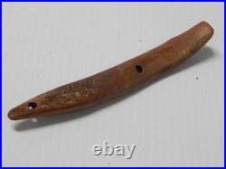 Rare Fossilized Antler Crooked Knife Brevig Mission W. Thule Culture 1100ad
