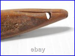 Rare Fossilized Antler Crooked Knife Brevig Mission W. Thule Culture 1100ad