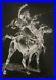 Rare-Frederick-Remington-Print-Native-American-Cowboy-Desert-Landscape-Horses-01-shgj