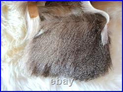 Rare Hand-made Taos Native American Whitetail Deer Medicine Man Bag Exquisite