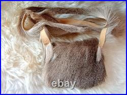 Rare Hand-made Taos Native American Whitetail Deer Medicine Man Bag Exquisite