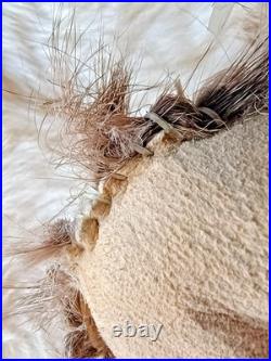 Rare Hand-made Taos Native American Whitetail Deer Medicine Man Bag Exquisite