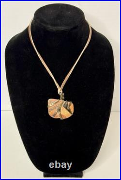 Rare Handmade Necklace with Prehistoric Ancestral Native American Pottery Shard