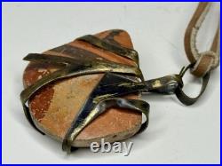 Rare Handmade Necklace with Prehistoric Ancestral Native American Pottery Shard