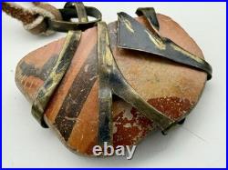 Rare Handmade Necklace with Prehistoric Ancestral Native American Pottery Shard