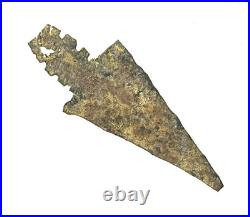 Rare Historic Trade Point Colorado Authentic Arrowhead Indian Artifact 2v5