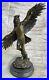 Rare-Indian-Native-American-Art-Chief-Eagle-Bronze-Marble-Base-Sculpture-Sale-01-omwz