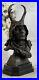 Rare-Indian-Native-American-Art-Chief-Eagle-Bust-Bronze-Marble-Statue-Sculpture-01-cwf
