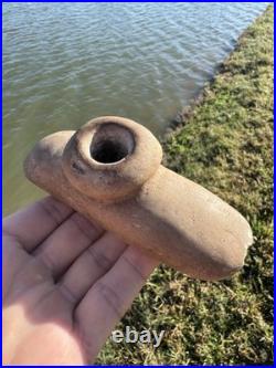 Rare Interesting Native American Stone Smoking Pile Artifact Arrowhead
