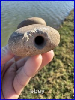 Rare Interesting Native American Stone Smoking Pile Artifact Arrowhead