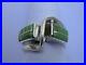 Rare-Jerry-T-Nelson-Navajo-Sterling-Silver-Channel-Set-Inlay-Gaspeite-Ring-Sz7-5-01-ypzt